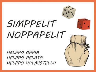 noppa netissä|Simppelit noppapelit esiopetukseen tai helpoksi aivojumpaksi.